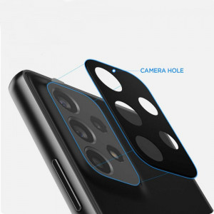 Folie Camera pentru Samsung Galaxy A53 5G / A33 5G / A73 5G - Mocolo Silk HD PRO Camera Glass - Black - Img 3