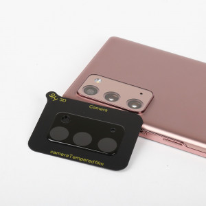 Folie Camera pentru Samsung Galaxy Note 20 / Note 20 5G - Mocolo Silk HD PRO Camera Glass - Black - Img 4