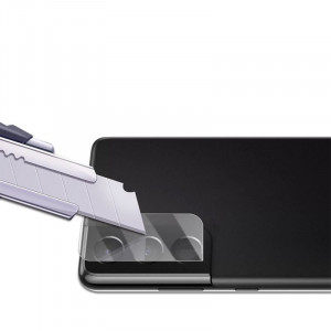 Folie Camera pentru Samsung Galaxy S21 Plus 5G - Mocolo Full Clear Camera Glass - Clear - Img 4