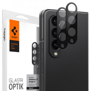 Folie Camera pentru Samsung Galaxy Z Fold4 (set 2) - Spigen Optik.TR - Black - Img 1
