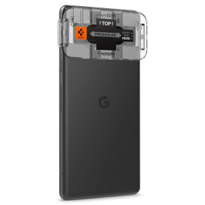 Folie Camera telefon Google Pixel 7a (set 2) - Spigen Glas.tR Optik EZ FIT - Black - Img 4
