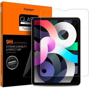 Folie pentru Apple iPad Air 4 (2020) / Air 5 (2022) - Spigen Glas.TR Slim - Clear - Img 1