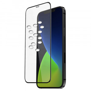 Folie protectie telefon iPhone 12 / 12 Pro - Mocolo 3D Curved Full Glue Glass - Black - Img 4