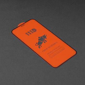 Folie protectie telefon iPhone 12 / 12 Pro - Techsuit 111D Full Cover / Full Glue Glass - Black - Img 2