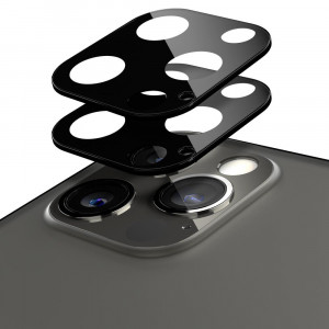 Folie protectie telefon iPhone 12 Pro Max - Lito S+ Camera Glass Protector - Black - Img 3