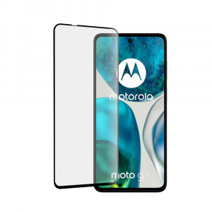 Folie protectie telefon Motorola Moto G52 4G / Moto G82 5G - Mocolo 2.5D Curved Full Glue Glass - Black - Img 1