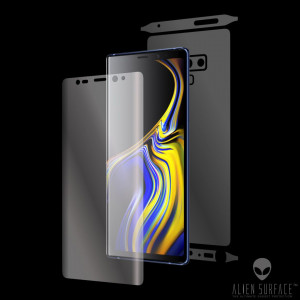 Folie protectie telefon Samsung Galaxy Note 9 - Alien Surface Screen+Edges+Back - Transparent - Img 2
