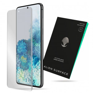 Folie protectie telefon Samsung Galaxy S20 / S20 5G - Alien Surface Screen Case Friendly - Transparent