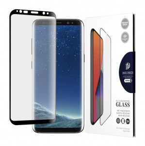 Folie protectie telefon Samsung Galaxy S8 - Dux Ducis Tempered Glass - Black - Img 1