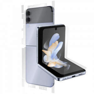 Folie protectie telefon Samsung Galaxy Z Flip4 - Alien Surface Screen+Edges+Back - Transparent - Img 1