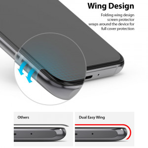 Folie protectie telefon Xiaomi Mi 10T 5G / Mi 10T Pro 5G (set 2) - Ringke Dual Easy WingFull - Clear - Img 3