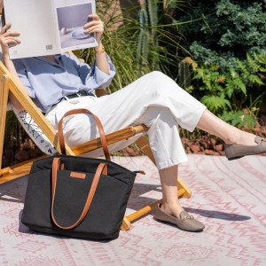 Geanta pentru Laptop 16 inch Rezistenta la Picaturile de Apa - Tomtoc Tote Bag (T23L1D1) - Black - Img 3