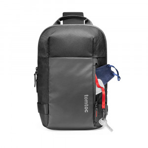 Geanta pentru Tableta, 7l, 11 inch - Tomtoc (T24S1D1) - Black - Img 2