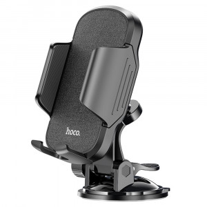 Hoco - Car Holder Just Fast (CA82) - for Windshield and Dashboard - Black - Img 2