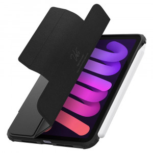 Husa pentru Apple iPad Mini 6 (2021) - Spigen Ultra Hybrid Pro - Black - Img 2