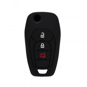 Husa pentru cheie Chevrolet Onix, Spark - Techsuit Car Key Case (1013.03) - Black - Img 1