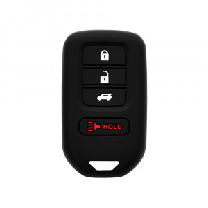 Husa pentru cheie Honda Pilot, Crosstour, CR-Z - Techsuit Car Key Case (2005.12) - Black - Img 1