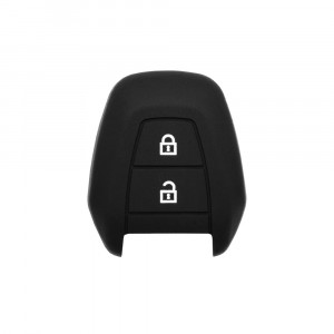 Husa pentru cheie Isuzu MU-7, MU-X, D-MAX, Rodeo - Techsuit Car Key Case (1018.04) - Black - Img 1