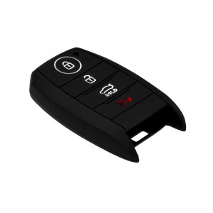 Husa pentru cheie Kia Forte, K5, Soul, Niro - Techsuit Car Key Case (1003.05) - Black - Img 3