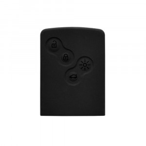 Husa pentru cheie Renault Laguna, Megane, Clio - Techsuit Car Key Case (1010.01) - Black - Img 1