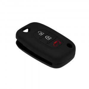 Husa pentru cheie Smart Forfour (2015, 2016, 2017) - Techsuit Car Key Case (1008.05) - Black - Img 3