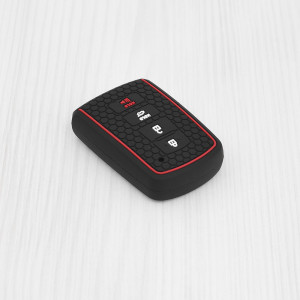 Husa pentru cheie Toyota Highlander, Sequoia - Techsuit Car Key Case (2032.02) - Black - Img 3