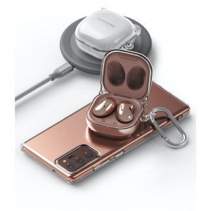Husa pentru Samsung Galaxy Buds 2 Pro / 2 / Live / Pro - Ringke Hinge Case - Clear - Img 3