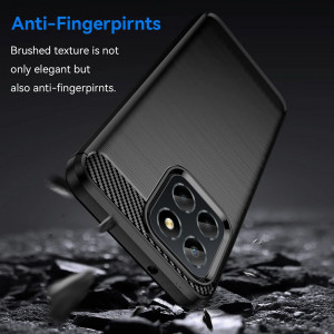 Husa telefon Honor X6 / X8 5G / 70 Lite - Techsuit Carbon Silicone - Black - Img 3
