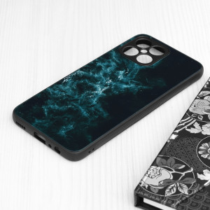 Husa telefon Honor X8 - Techsuit Glaze Series - Blue Nebula - Img 4