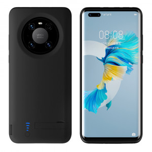 Husa telefon Huawei Mate 40 Pro cu Baterie de 4800mAh - Techsuit Power Pro - Black - Img 1