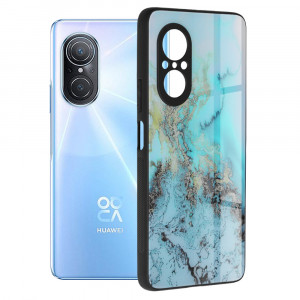 Husa telefon Huawei nova 9 SE - Techsuit Glaze Series - Blue Ocean - Img 1