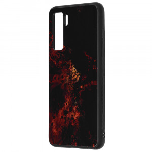 Husa telefon Huawei P40 Lite 5G - Techsuit Glaze Series - Red Nebula - Img 2