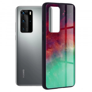 Husa telefon Huawei P40 Pro - Techsuit Glaze Series - Fiery Ocean - Img 1