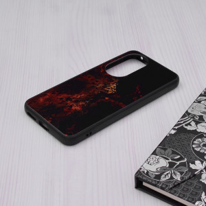 Husa telefon Huawei P50 - Techsuit Glaze Series - Red Nebula - Img 4