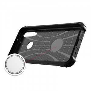 Husa telefon Huawei Y6p - Techsuit Hybrid Armor - Black - Img 3
