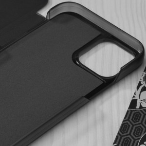 Husa telefon iPhone 12 / 12 Pro - Techsuit eFold Series - Black - Img 3