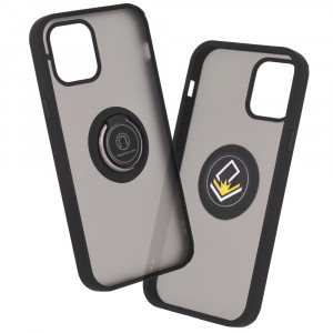 Husa telefon iPhone 12 / 12 Pro - Techsuit Glinth - Black - Img 1