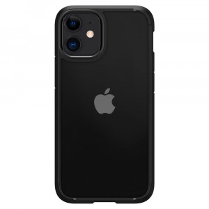 Husa telefon iPhone 12 mini - Spigen Ultra Hybrid - Matte Black - Img 4