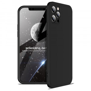 Husa telefon Iphone 12 Pro Max + Folie - GKK 360 - Black - Img 2
