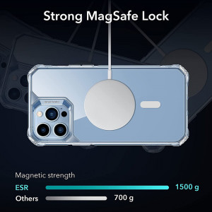 Husa telefon iPhone 13 Pro Max - ESR Air Armor HaloLock - Clear - Img 2
