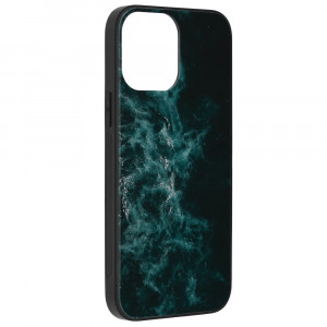 Husa telefon iPhone 13 Pro Max - Techsuit Glaze Series - Blue Nebula - Img 2