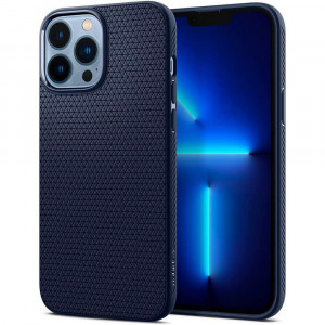 Husa telefon iPhone 13 Pro - Spigen Liquid Air - Navy Blue - Img 1