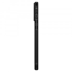Husa telefon iPhone 13 Pro - Spigen Rugged Armor - Black - Img 4