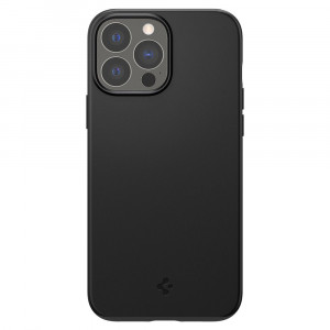 Husa telefon iPhone 13 Pro - Spigen Thin Fit - Black - Img 2