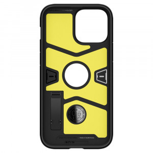 Husa telefon iPhone 13 Pro - Spigen Tough Armor - Black - Img 3