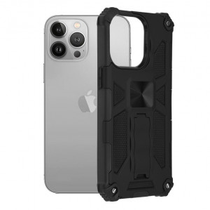 Husa telefon iPhone 13 Pro - Techsuit Blazor Series - Black - Img 1