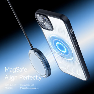 Husa telefon iPhone 14 - Dux Ducis Aimo MagSafe Series - Black - Img 3