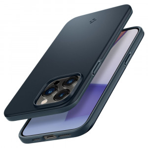 Husa telefon iPhone 14 Pro Max - Spigen Thin Fit - Metal Slate - Img 3