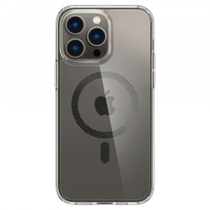 Husa telefon iPhone 14 Pro Max - Spigen Ultra Hybrid MagSafe - Carbon Fiber - Img 3