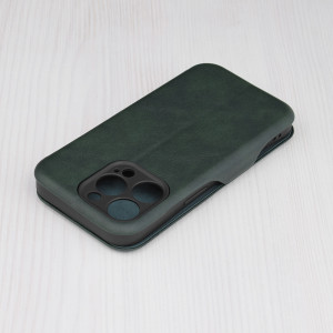 Husa telefon iPhone 14 Pro Techsuit Safe Wallet Plus, Green - Img 2